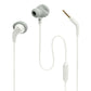 JBL Endurance Run 2 Wired Waterproof Wired Sports In-Ear Headphones - White