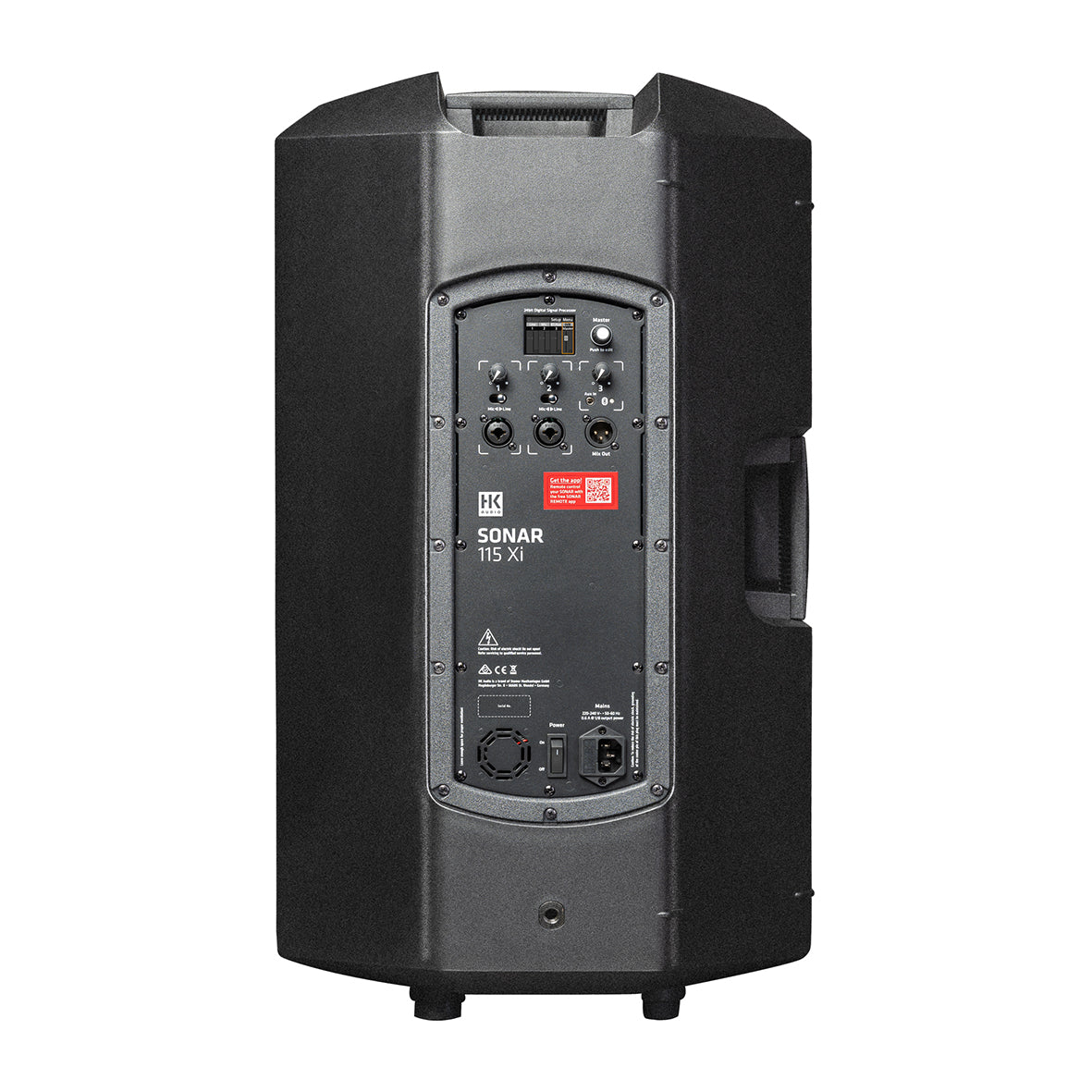 HK Audio SONAR 115 XI Loudspeaker with Bluetooth - Each - Black
