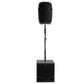 Power works SP-100 Air-Powered Series Speaker Pole - Each - Black