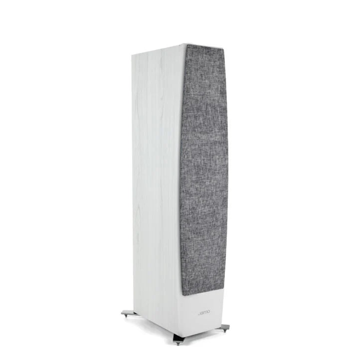 Jamo C95 II Floorstanding Speakers (White) + Sonos Amp Stereo Amplifier (Black)