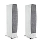 Jamo C95 II Floorstanding Speakers (White) + Sonos Amp Stereo Amplifier (Black)