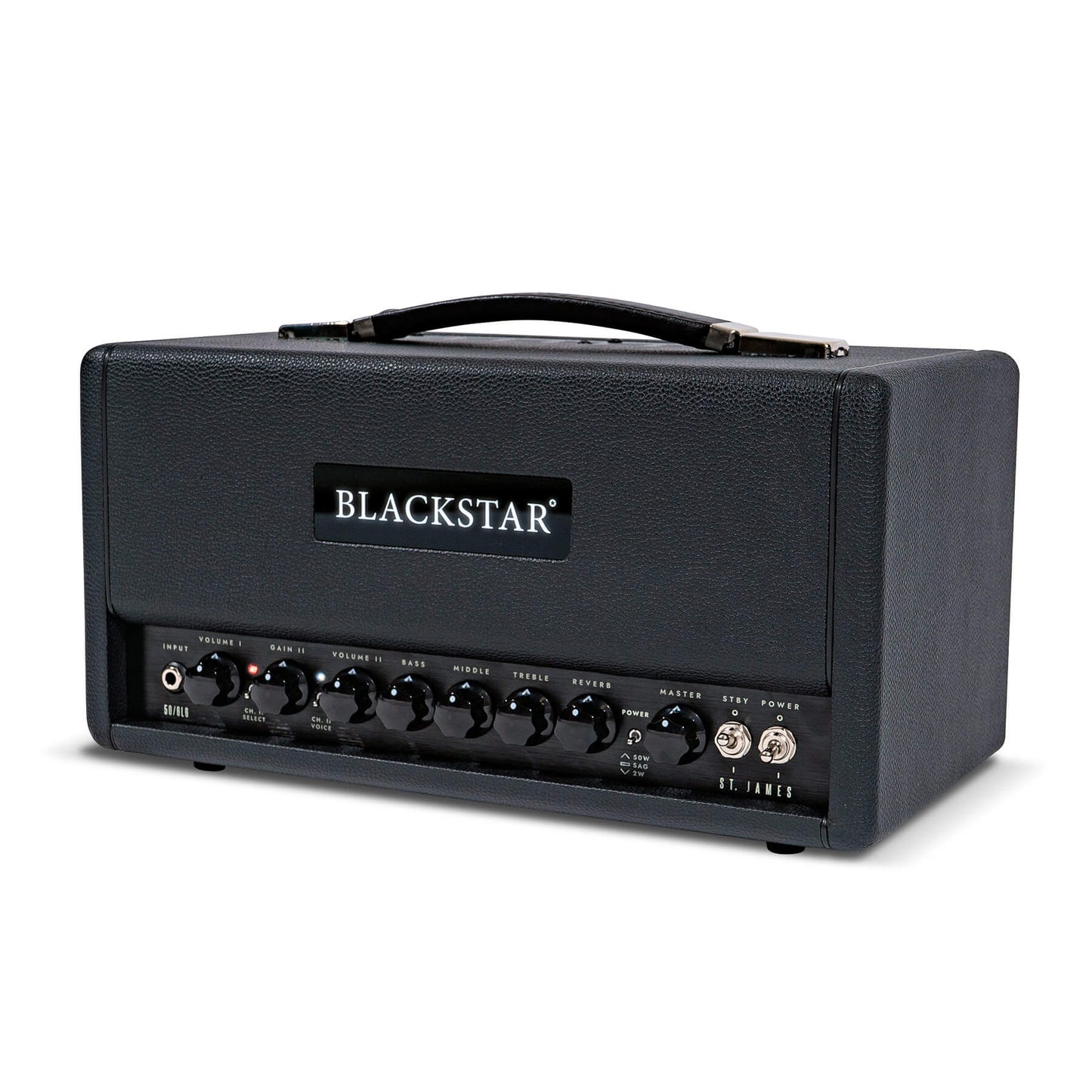 Blackstar ST. JAMES 50 6L6 HEAD Guitar Amplifier - Black (Each)