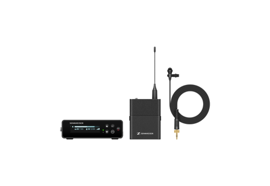 Sennheiser EW-DP ME2 (S1-7) SET Camera Mount Digital Wireless Omni Lavalier Mic System - Each - Black