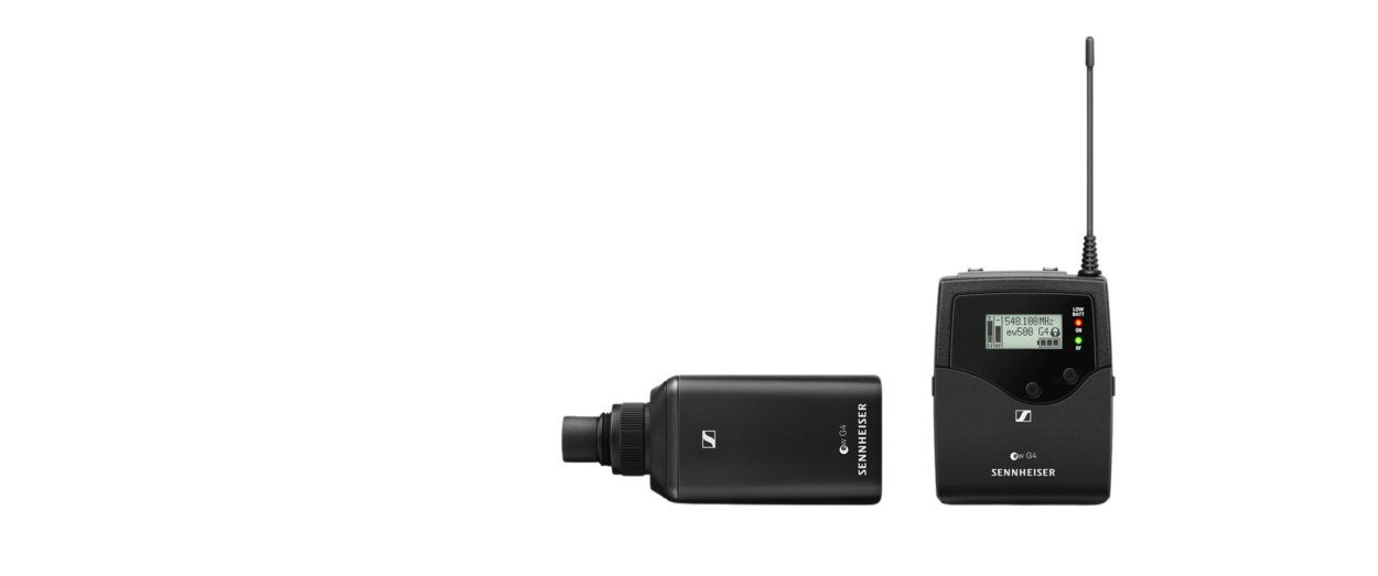 Sennheiser EW 500 BOOM G4-BW Wireless Pro Camera Plug-on Transmitter Set