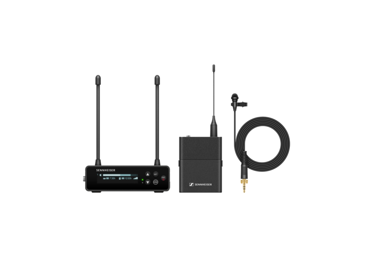 Sennheiser EW-DP ME2 (S1-7) SET Camera Mount Digital Wireless Omni Lavalier Mic System - Each - Black