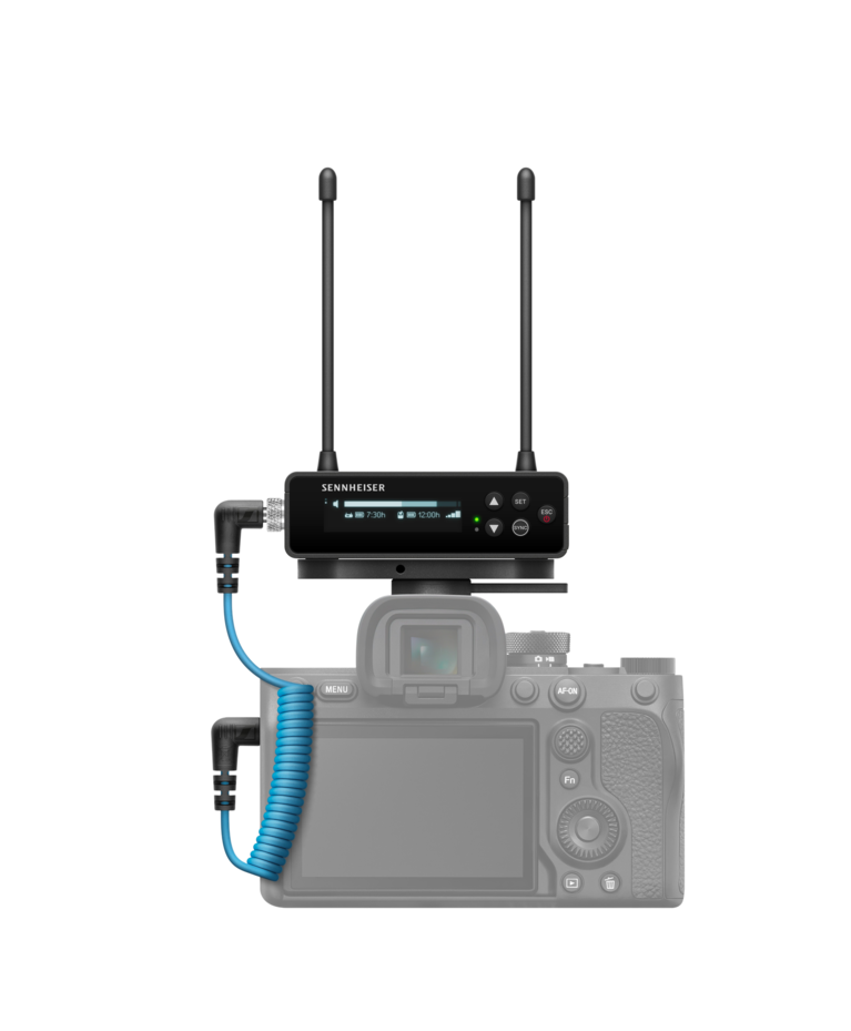 Sennheiser EW-DP ME2 (S1-7) SET Camera Mount Digital Wireless Omni Lavalier Mic System - Each - Black