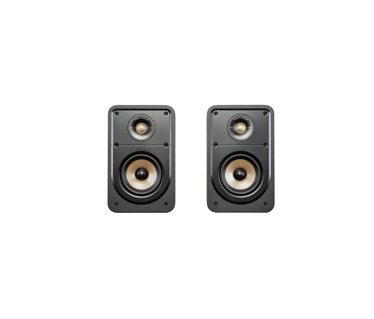 Polk Signature Elite ES15 Bookshelf Speaker - Pair - Black