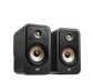 Polk ES20 Bookshelf Speakers (Black)+ WiiM Amp (Grey)