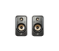 Polk Audio Signature Elite ES20 Bookshelf Speaker (Black) + Wiim Amp Pro Streaming Amplifier (Silver)