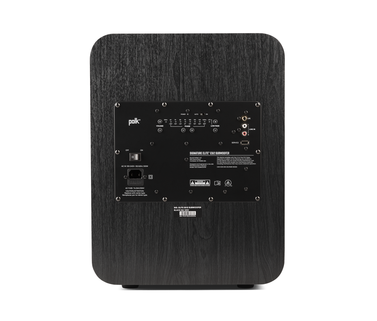 Polk Signature Elite ES12 Subwoofer - Black