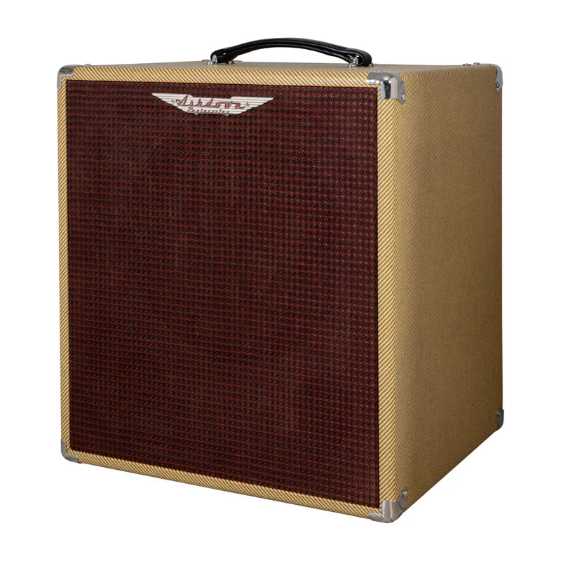 ASHDOWN ENGINEERING TW-STUDIO 12 LIGHTWEIGHT BASS AMPLIFIER (TWEED FINIFH WITH RED)