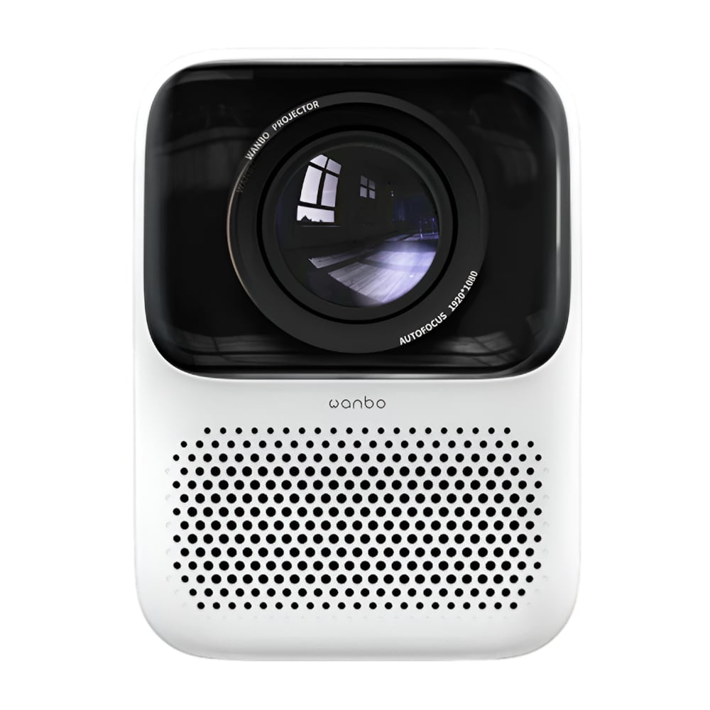 WANBO T2 MAX 1080P 450ANSI Android 9.0 Smart Projector – White