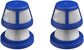 Eufy HomeVac Replacement Filter Kit, HomeVac H11 & H11 Pure Accessory -2 Pack - Blue