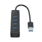 ORICO 4 Port USB Type C Hub 4x USB3.0