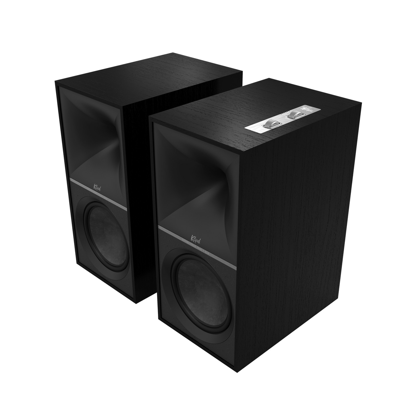 Klipsch The Nines 8" Powered Speakers - Black (Each) + Klipsch R-121SW Subwoofer - Black (Each)