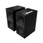 Klipsch The Nines 8" Powered Speakers - Black (Each) + Klipsch R-121SW Subwoofer - Black (Each)