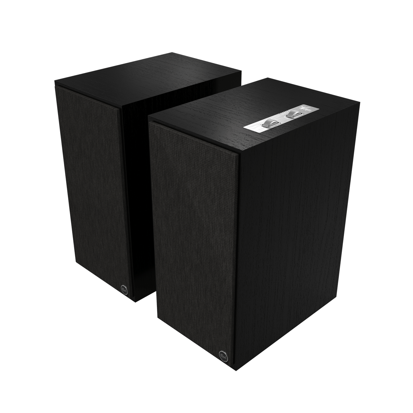 Klipsch The Nines 8" Powered Speakers - Black (Each) + Klipsch R-121SW Subwoofer - Black (Each)