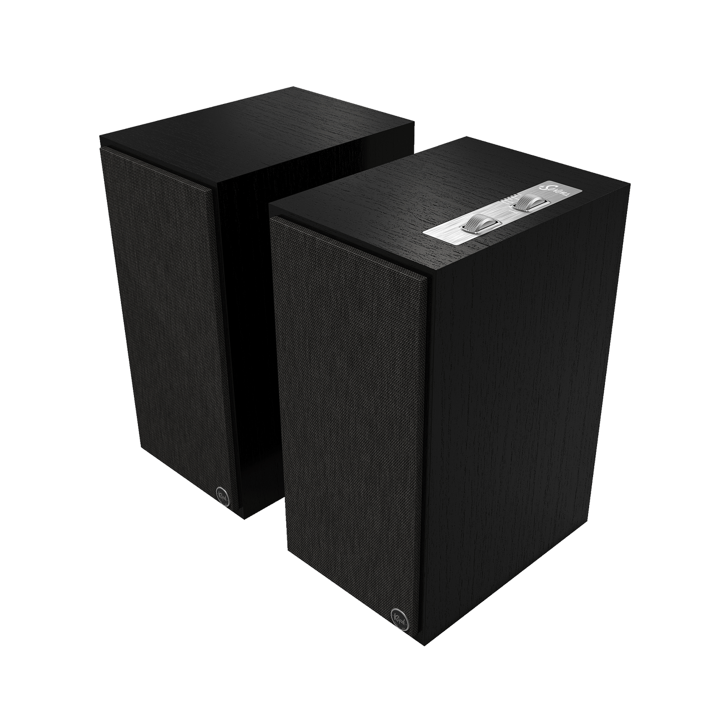 Klipsch The Sevens 6.5" Powered Speakers - Black (Pair) + Klipsch R-101SW Subwoofer - Black (Each)