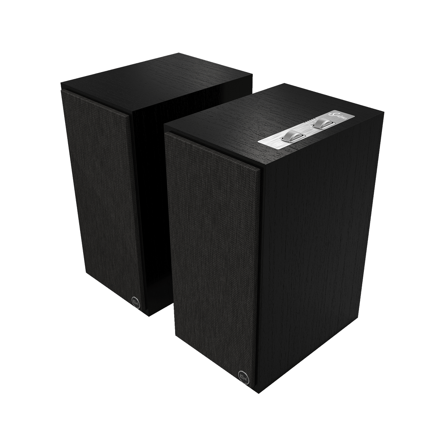 Klipsch The Sevens 6.5" Powered Speakers - Black (Pair) + Klipsch R121-SW Subwoofer - Black (Each)