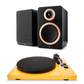 Argon Audio TT MK2 Turntable + Argon Audio Forte A5 MK2 Bluetooth Active Speakers - Pair (Black)