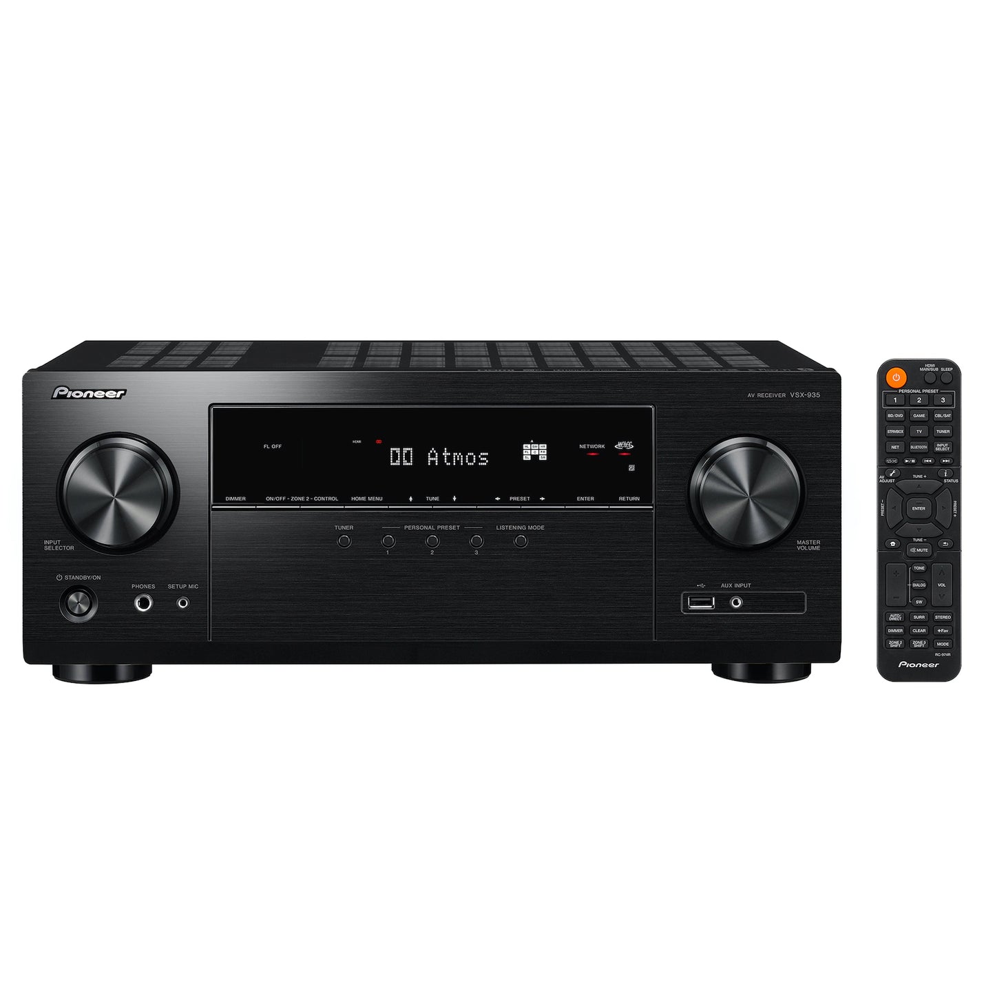 Pioneer VSX-935 7.2-Channel Network AV Receiver - Black