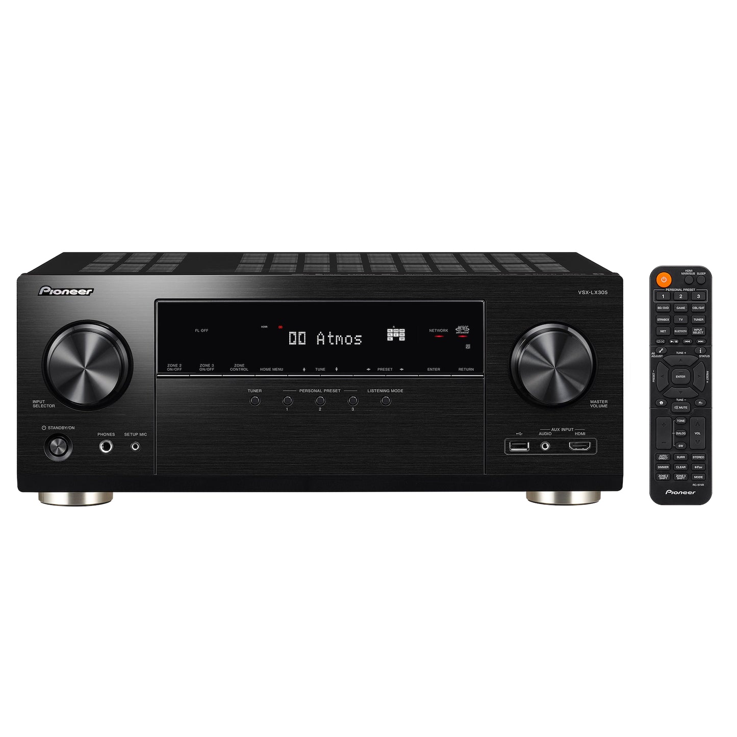 Pioneer Elite VSX-LX305 9.2-channel Home Theater Receiver with Dolby Atmos® - Black