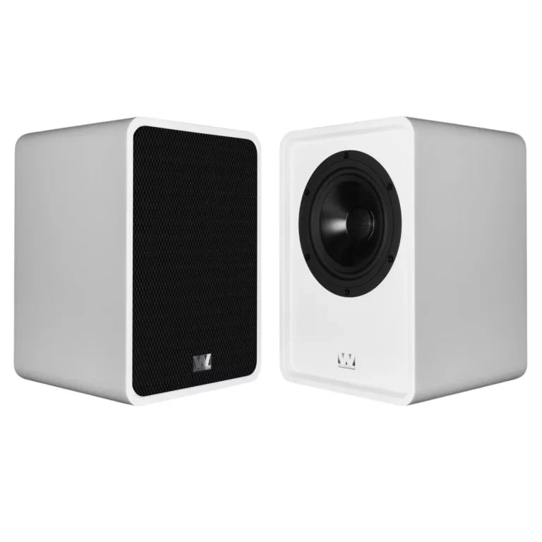 Wharfedale Denton 1S Standmount / Wallmount Speaker - Pair (White)