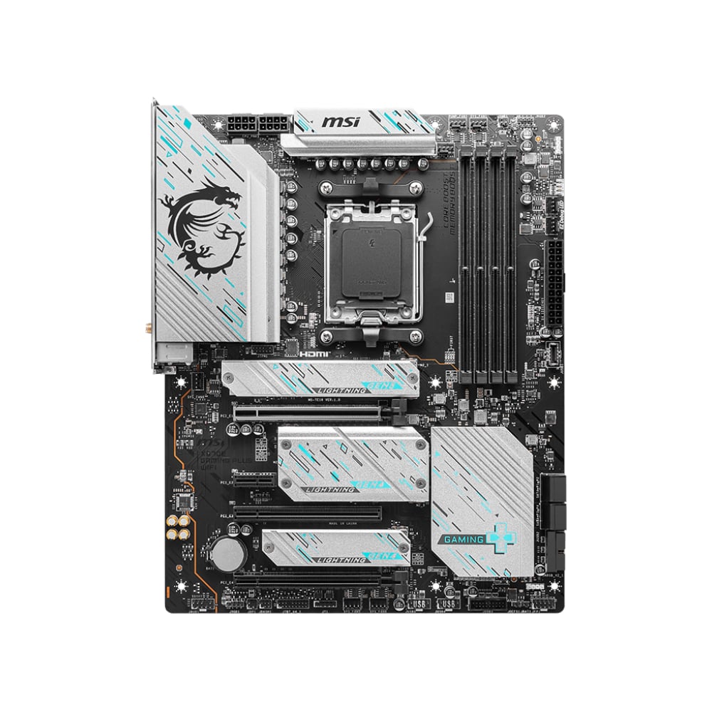 MSI X670E GAMING PLUS WIFI AMD AM5 ATX Gaming Motherboard