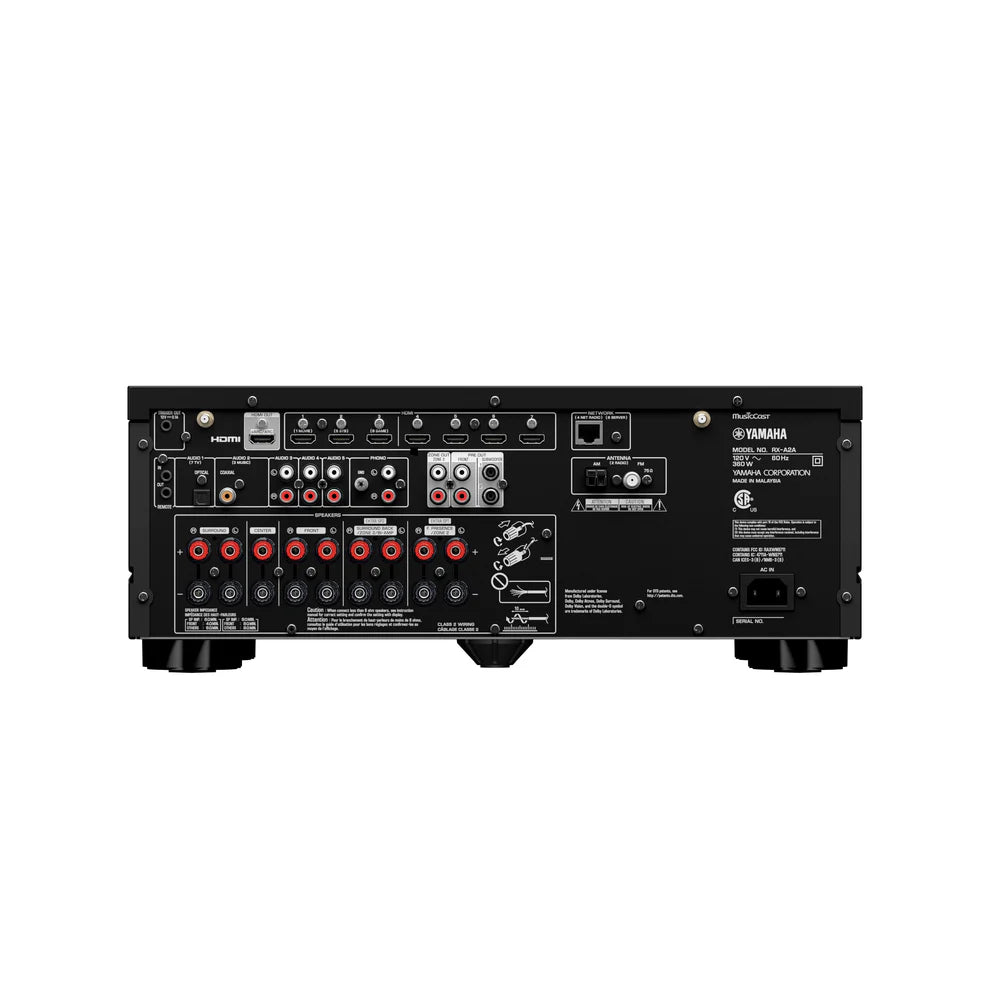 GMI AUDIO BD-A1500 HD Blu-Ray Player + Yamaha RX-A2A AV Receiver (Black)