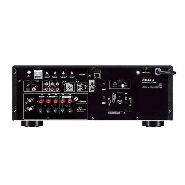 Wharfedale Diamond 12.4i Home Theatre System (Black)+ Yamaha RX-V4A AV Receiver (Black)