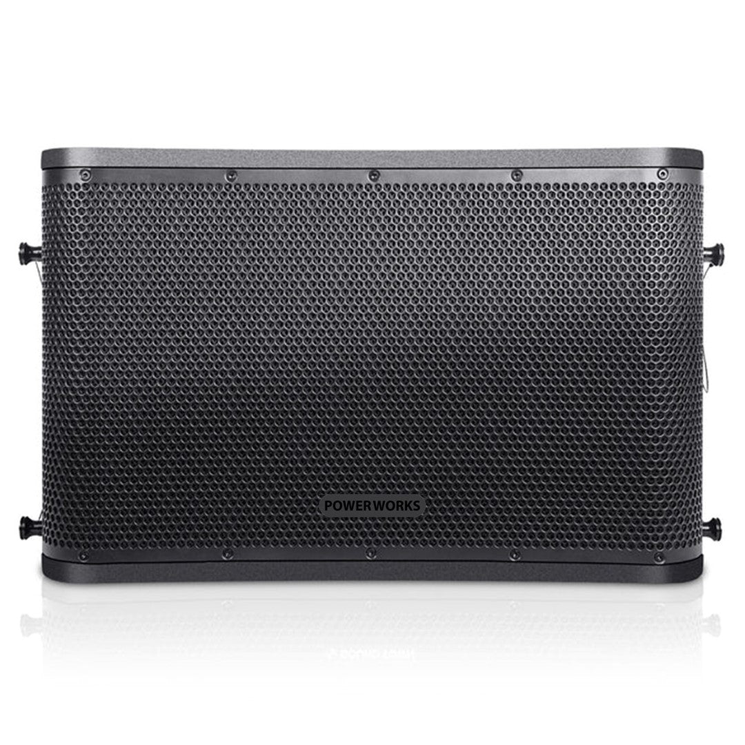 Power Works Zethus Series Ground Stackable Line Array Speaker System - Black