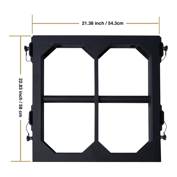Power Works Zethus-112FF Flying Frame for Zethus 12B/BPW Line Array - Each - Black