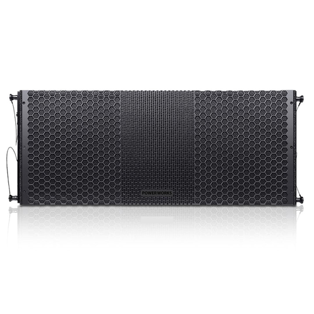 Power Works Zethus-210BPW Ground Stackable Line Array System - Black