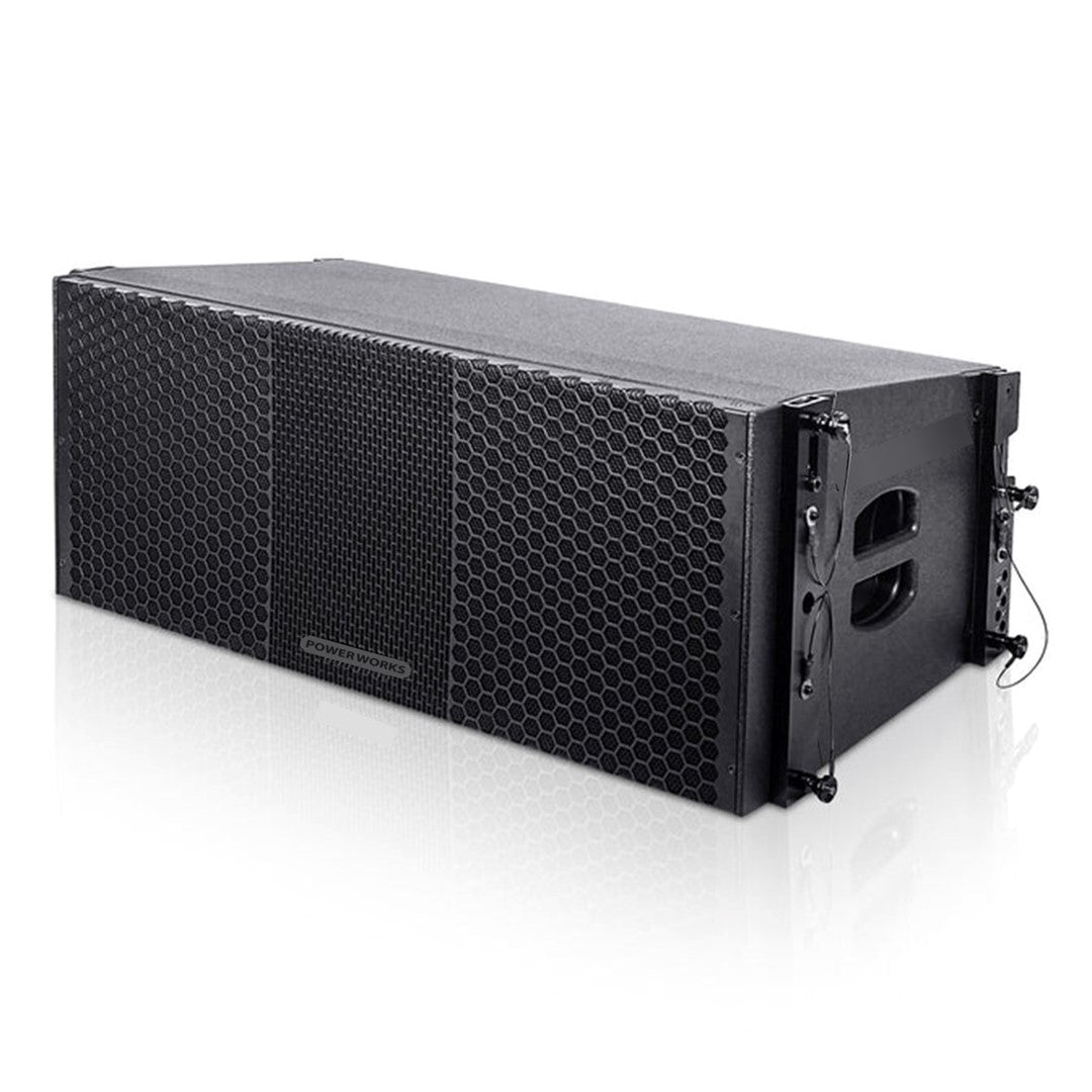 Power Works Zethus-210BPW Ground Stackable Line Array System - Black