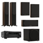 Monitor Audio Bronze 300 7G 5.1 Home Theatre System (Walnut) + Denon AVC-X3800H AV Receiver (Black) (Copy) (Copy)