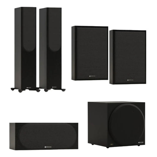 Monitor Audio Bronze 300 7G 5.1 Home Theatre System (Black)