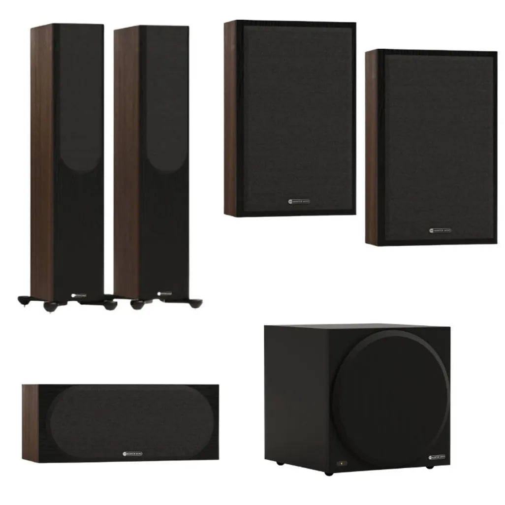Monitor Audio Bronze 300 7G 5.1 Home Theatre System (Walnut)
