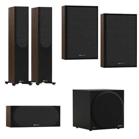 Monitor Audio Bronze 300 7G 5.1 Home Theatre System (Walnut)