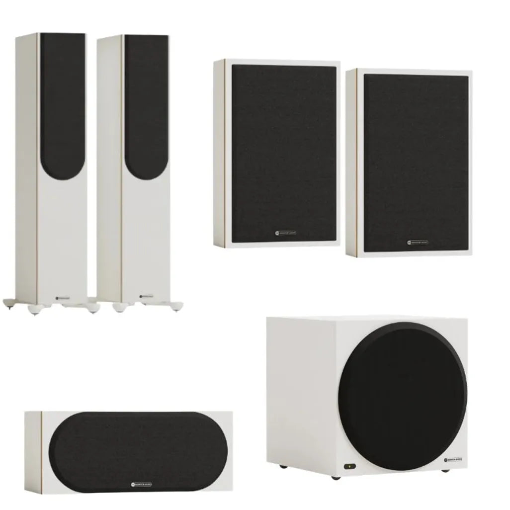 Monitor Audio Bronze 300 7G 5.1 Home Theatre System (White)