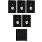 Monitor Audio Bronze 7G On-Wall Speaker (Black) x5 + Monitor Audio Vestra W10 Subwoofer (Black)