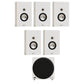 Monitor Audio Bronze 7G On-Wall Speaker (White) x5 + Monitor Audio Vestra W10 Subwoofer (White)