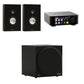 Monitor Audio Bronze 7G On-Wall Speaker - Pair (Walnut) + Monitor Audio Vestra W10 Subwoofer (Black) + Eversolo PLAY Streaming Amplifier (Black) (Copy) (Copy)