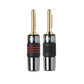 QED AIRLOC Metal 4mm Banana Plug (20 Pack)