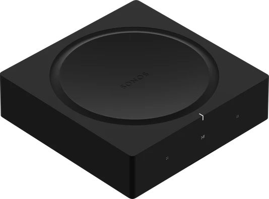 SONANCE VP60R In-Ceiling Speakers - Pair (Black) + SONOS Amp Stereo Amplifier (Black)