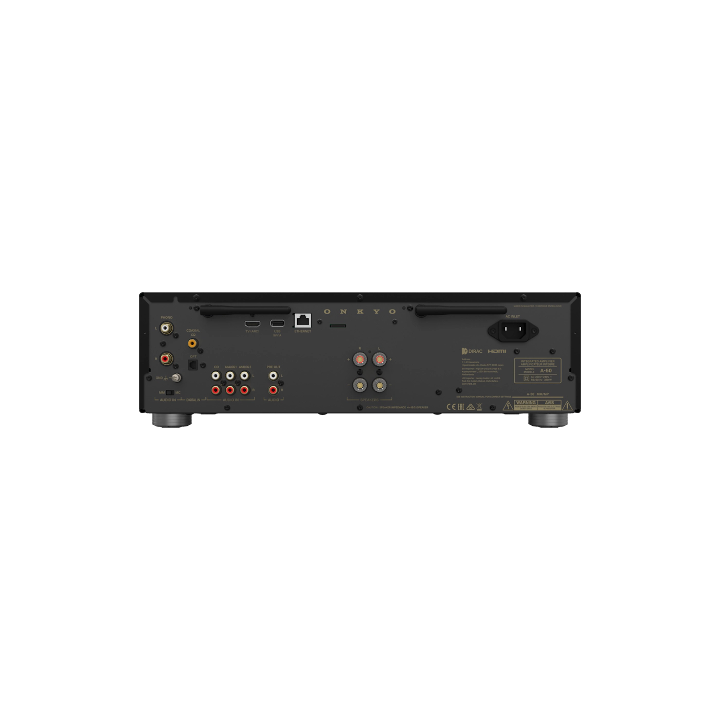 Onkyo A-50 Network Integrated Amplifier (Black)