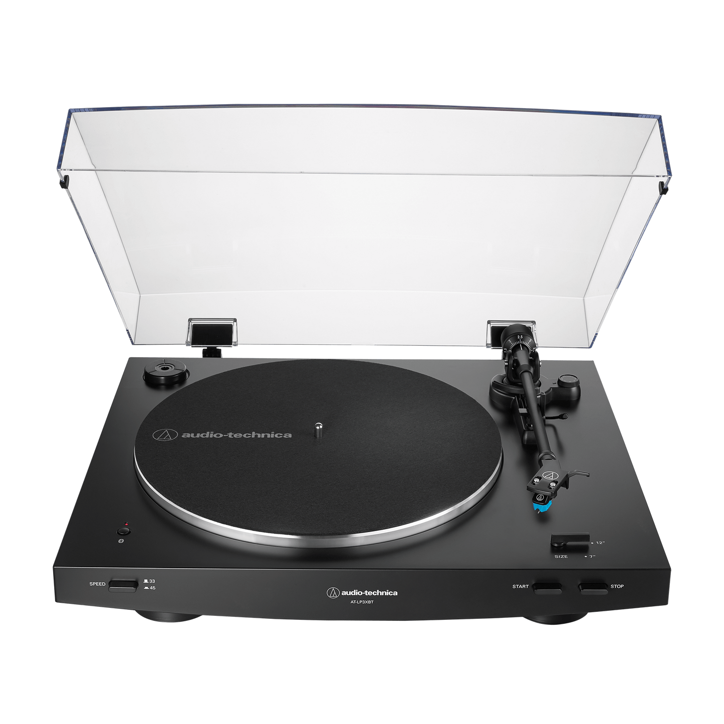 Audio-Technica AT-LP3XBT Automatic Belt-Drive Turntable (Wireless & Analogue) - Black