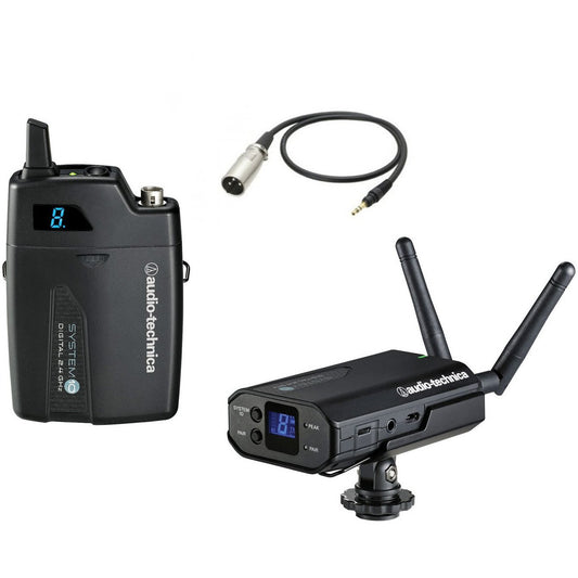 Audio-Technica ATW-1701XBM System 10 Portable Camera Mount BP with XLR Cable Connector