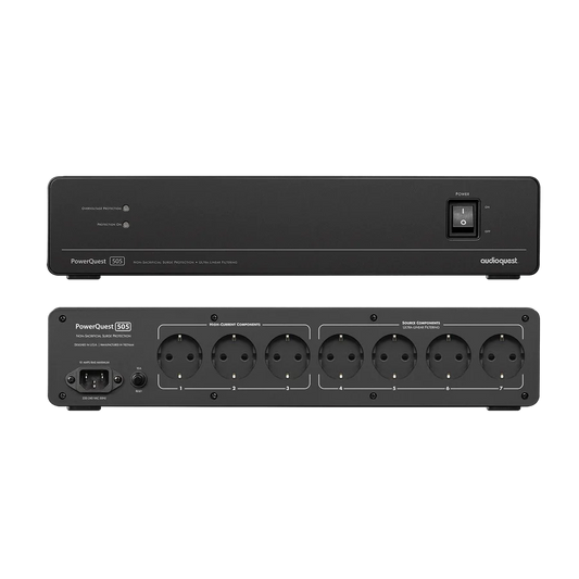 AudioQuest PowerQuest 505 12-Outlet Power Conditioner & Non-Sacrificial Surge Protector
