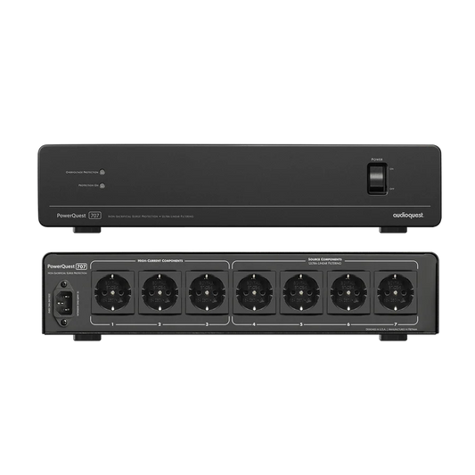 AudioQuest PowerQuest 707 12-Outlet Power Conditioner & Non-Sacrificial Surge Protector