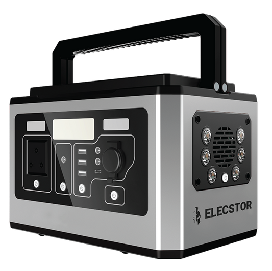 ELECSTOR 500W PORTABLE POWER STATION 135000mAh - 499WH - Each